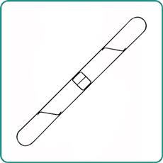 Janitorial Supplies Mop Dust Frame - Commercial Frame 5 x 48